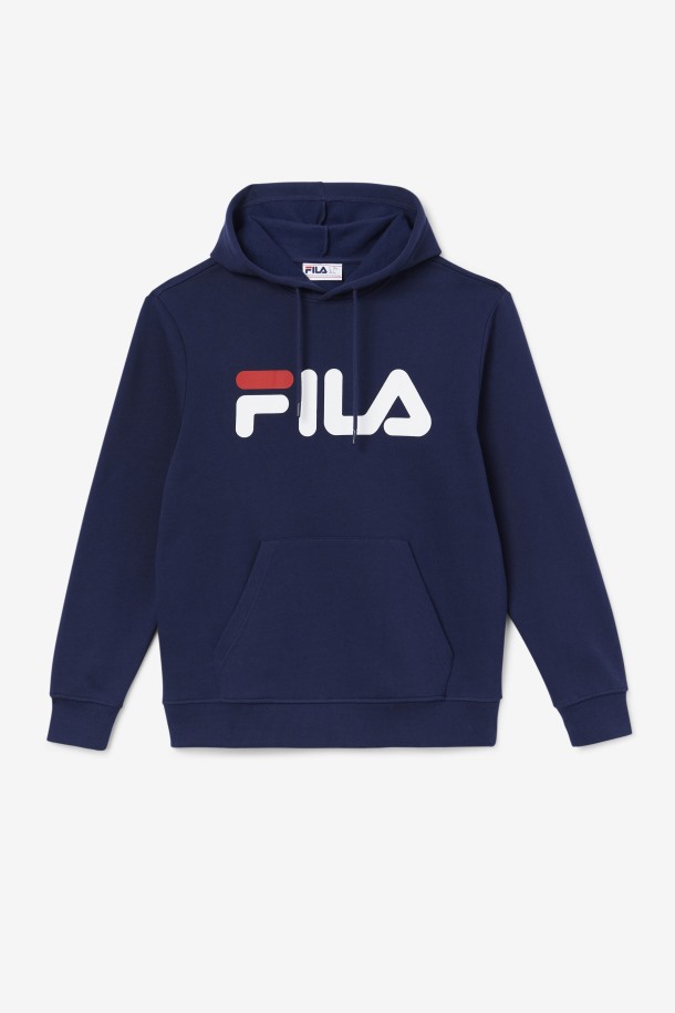 Samari Sudadera Con Capucha Azul Marino/blanco/rojo Fila Outlet