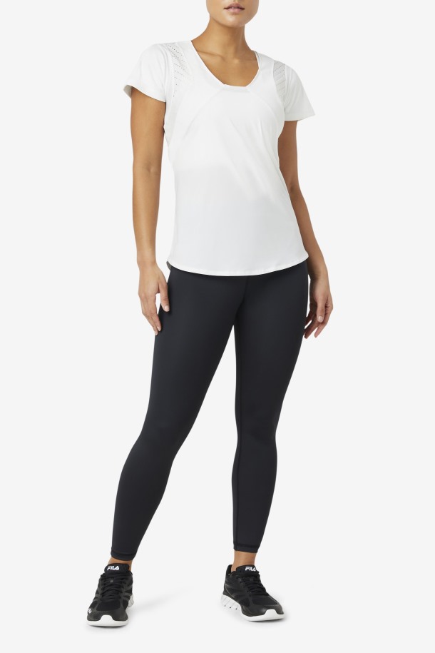 Mallas Fuerza Lisa Salida 7/8 Fila Negro