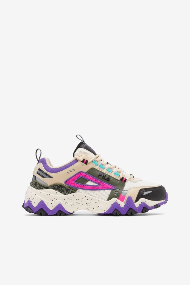 Gardenia/thyme/purple Fila Outlet Mujer Oakmont Tr