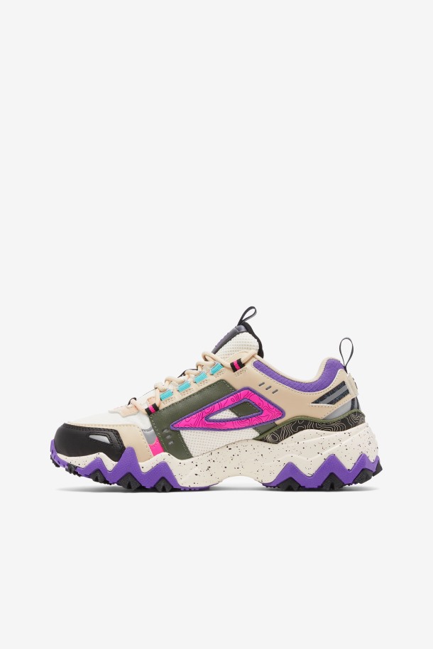 Gardenia/thyme/purple Fila Outlet Mujer Oakmont Tr