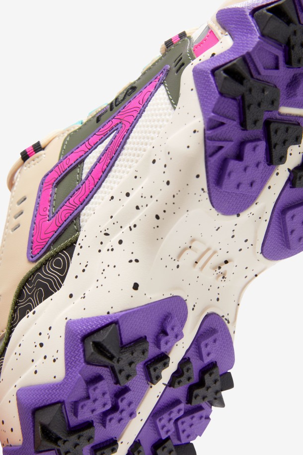 Gardenia/thyme/purple Fila Outlet Mujer Oakmont Tr