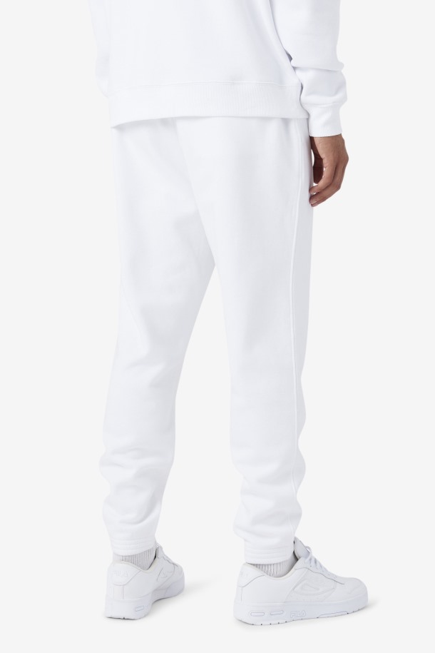 Jogger Con Parche 2pac De Queue Outlets Blanco