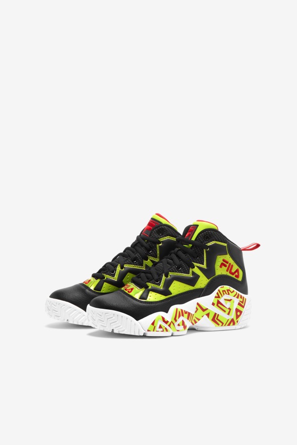Fila Outlets Niños Grandes Mb Night Walk Rojo/lime Punch/negro