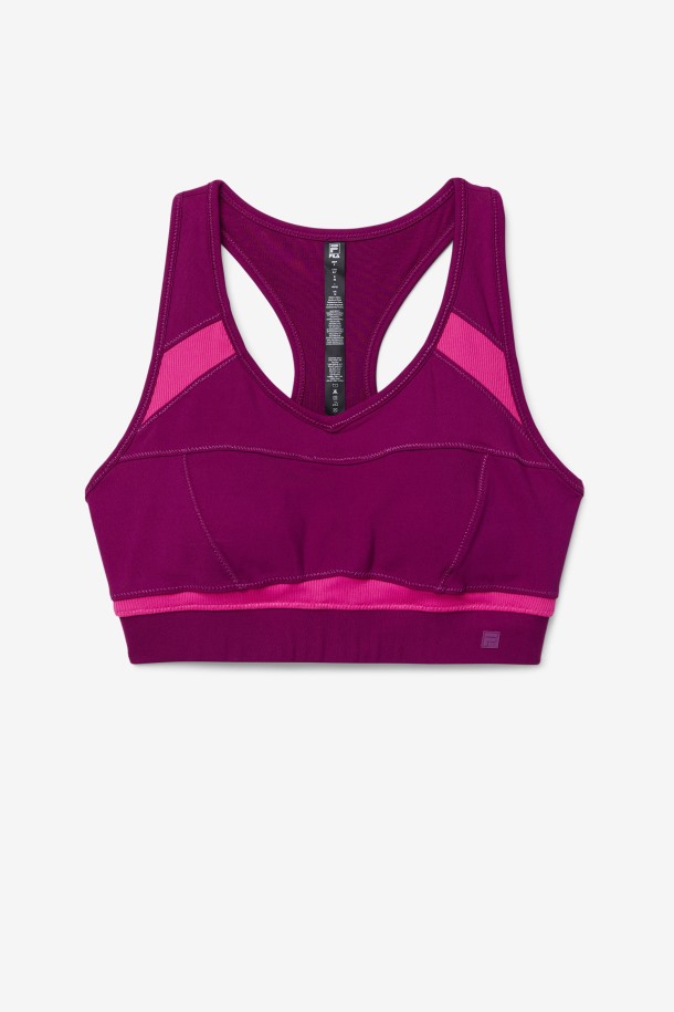 Mprpl/ppck Fila Outlets Sujetador Deportivo Uplift Racerback