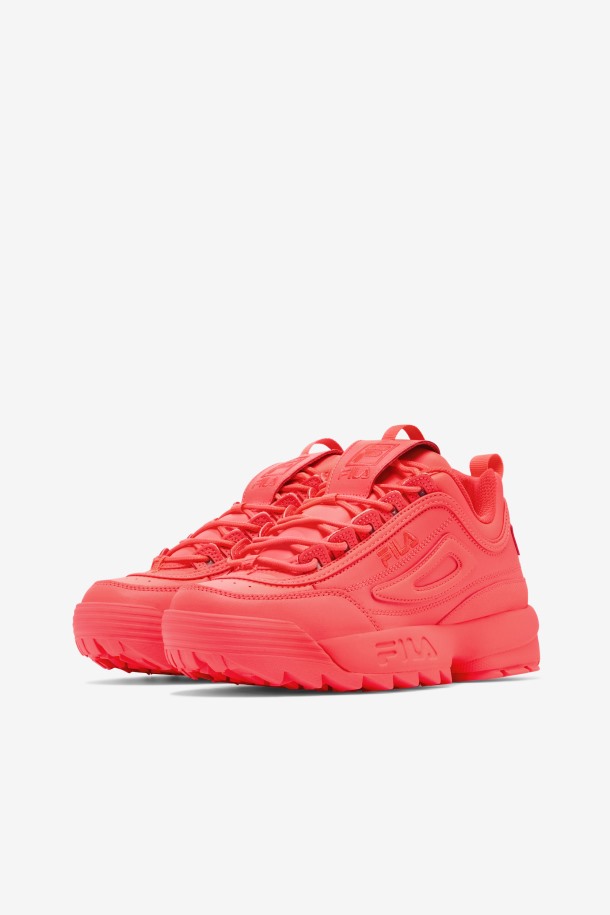 Fila Outlet Fiery Coral Mujer Disruptor 2 Premium