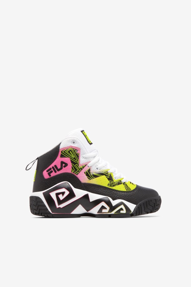 Outlets Fila Mb Niños Grandes Negro/amarillo/blanco
