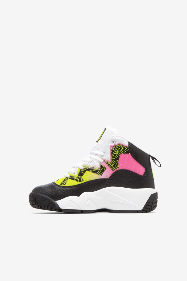 Outlets Fila Mb Niños Grandes Negro/amarillo/blanco