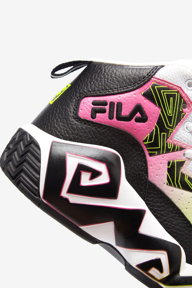 Outlets Fila Mb Niños Grandes Negro/amarillo/blanco