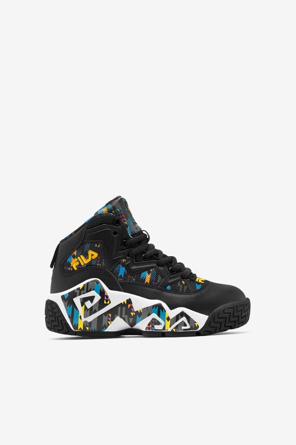 Fila Mb Black/june Bug/saffron Para Niños Pequeños Outlet