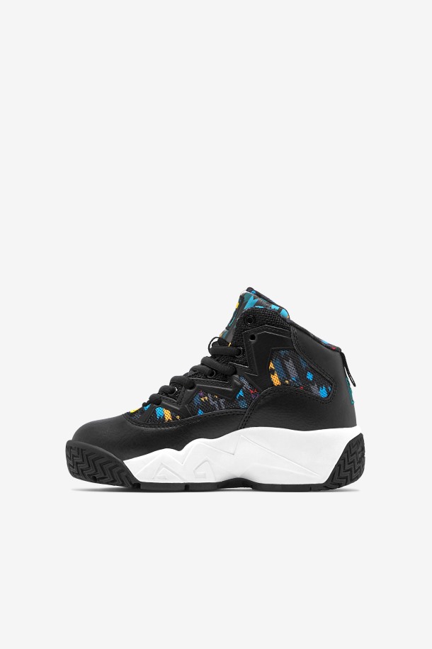 Fila Mb Black/june Bug/saffron Para Niños Pequeños Outlet