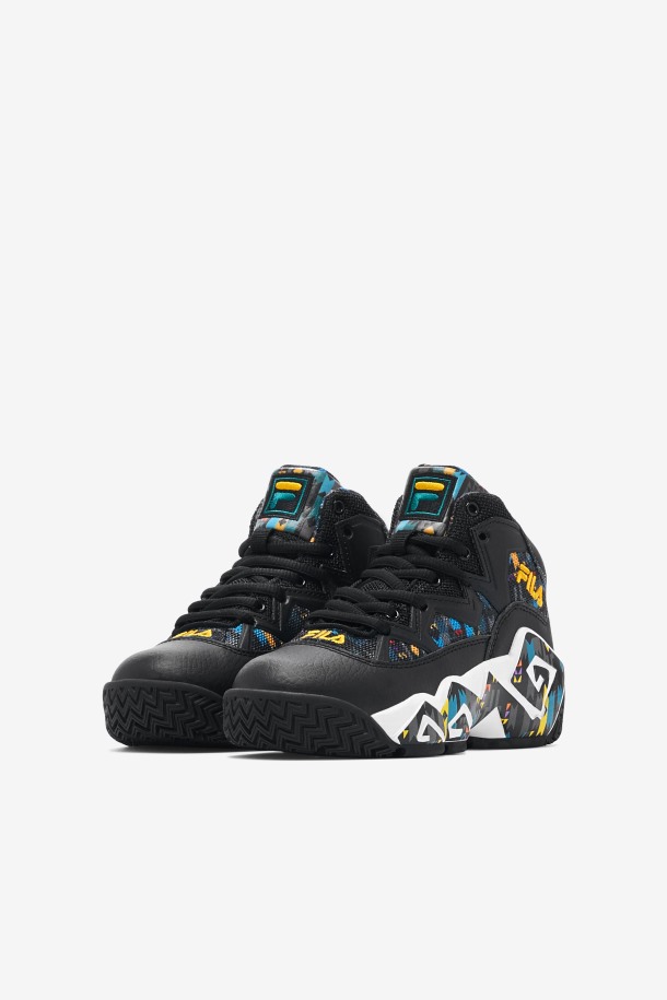 Fila Mb Black/june Bug/saffron Para Niños Pequeños Outlet
