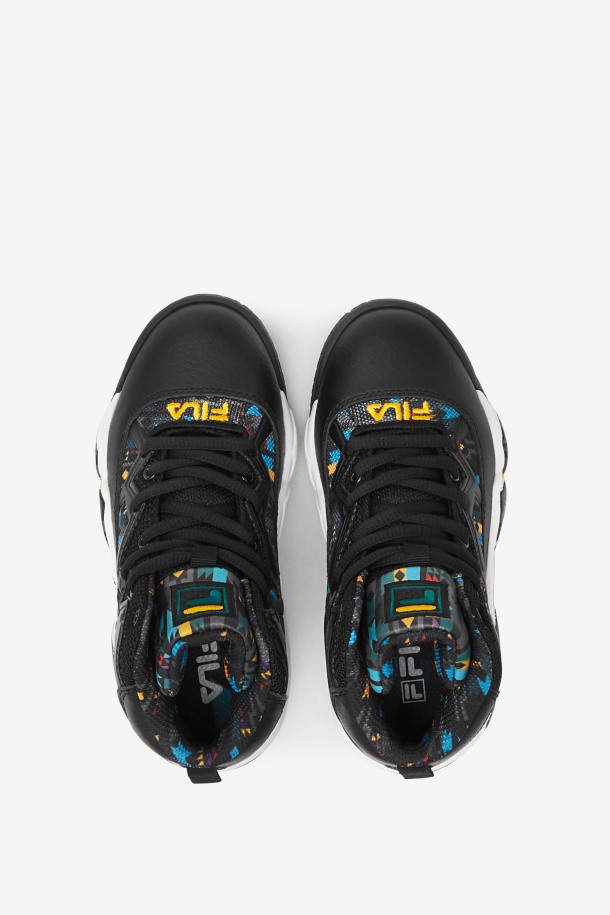 Fila Mb Black/june Bug/saffron Para Niños Pequeños Outlet