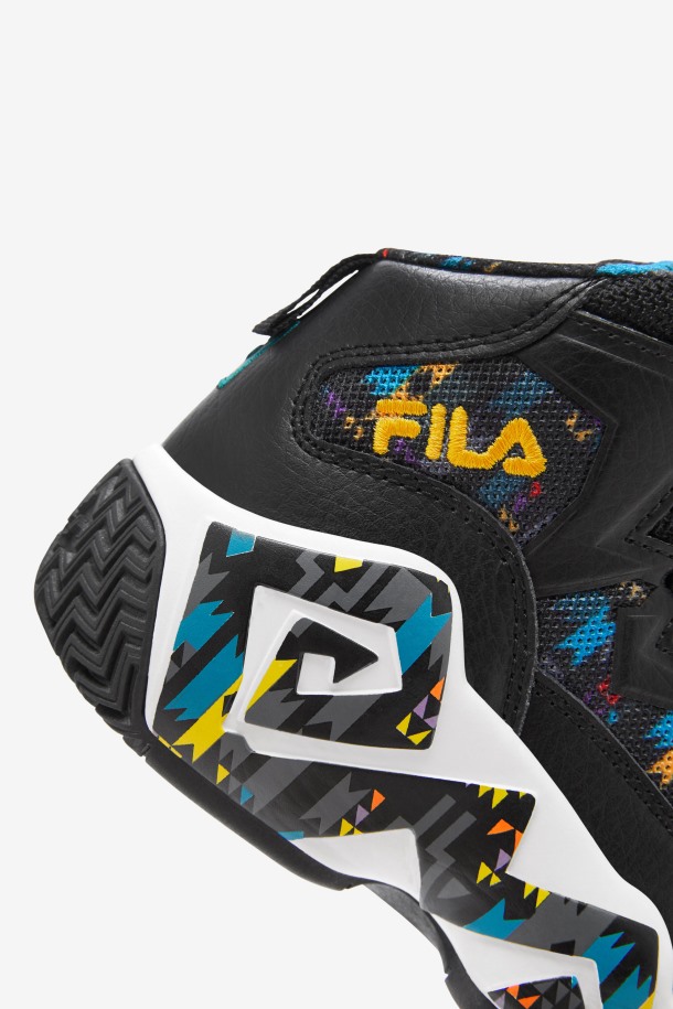 Fila Mb Black/june Bug/saffron Para Niños Pequeños Outlet