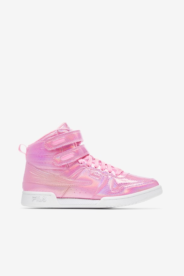 Mujer F-14 Serpiente Iridiscente Algodón De Azúcar/blanco Fila Outlet