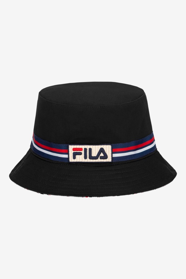 Sombrero De Pescador Reversible Negro Fila Outlets