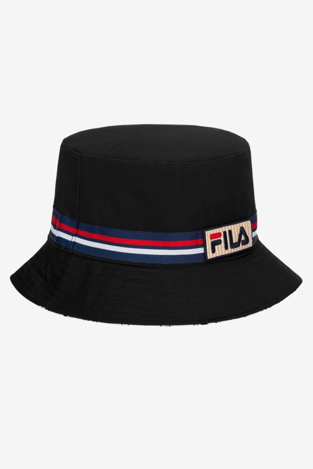 Sombrero De Pescador Reversible Negro Fila Outlets