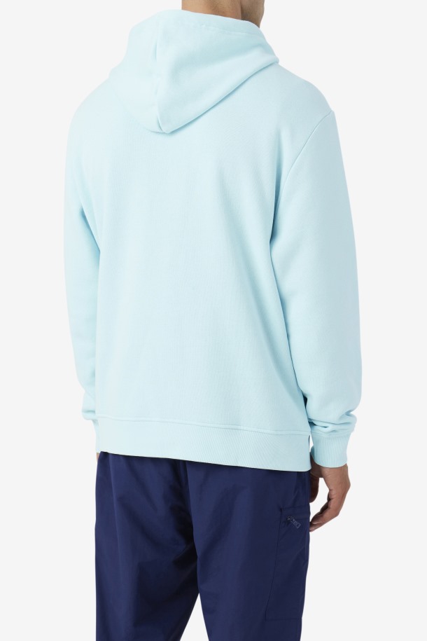Fila Outlets Iced Aqua/navy/deep Lake Nan Sudadera Con Capucha