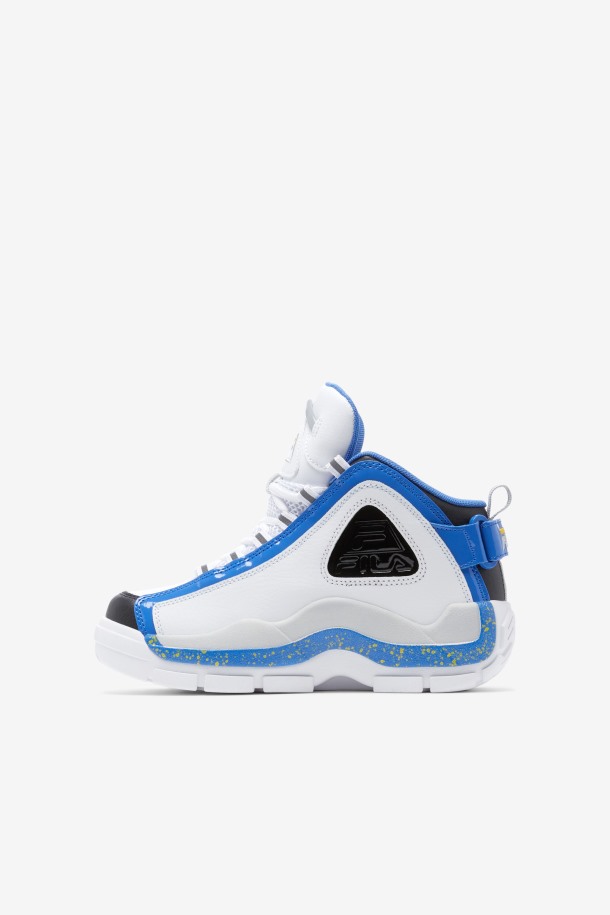 Fila Grant Hill 2 Para Niños Pequeños Blanco/azul Nebulosa/limón