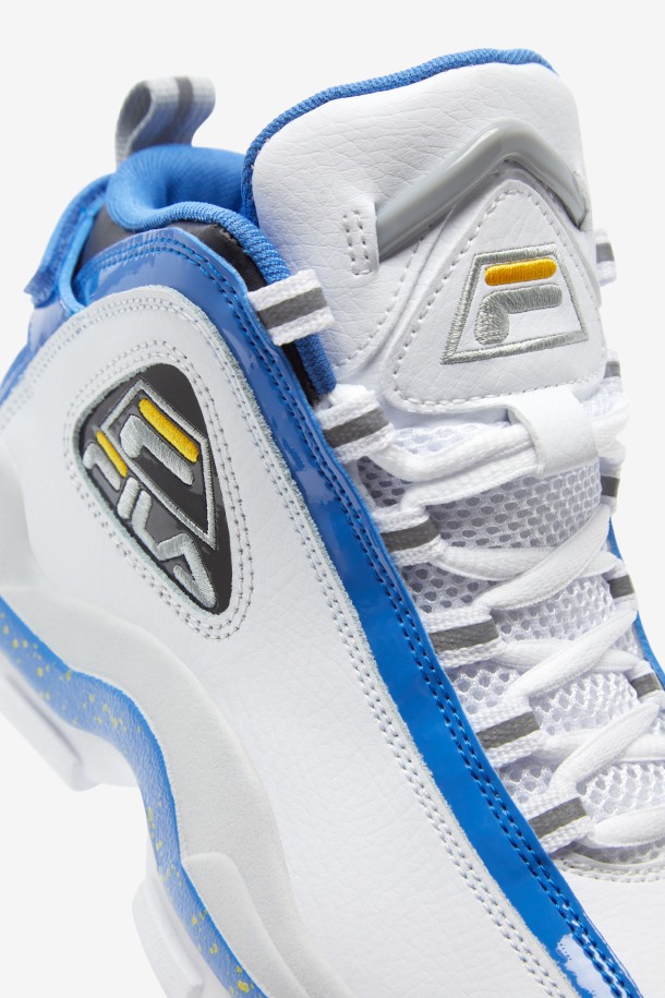 Fila Grant Hill 2 Para Niños Pequeños Blanco/azul Nebulosa/limón
