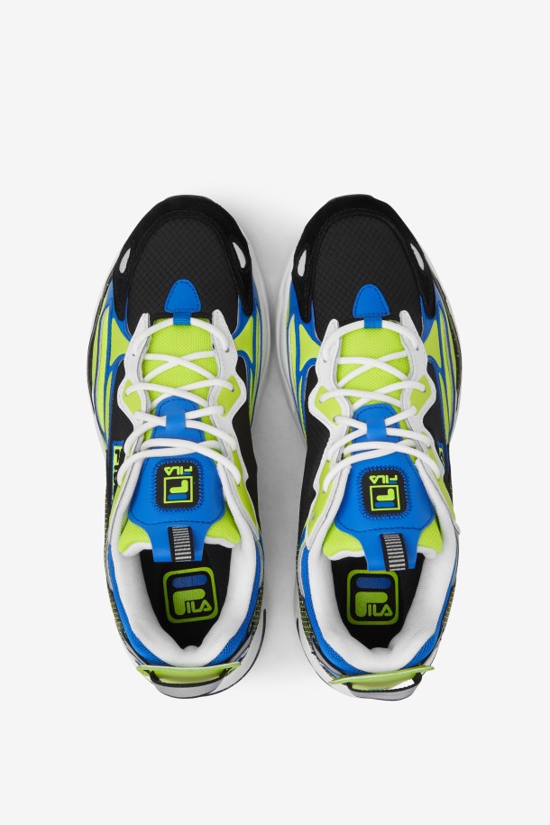 Fila Outlets White/black/lime Punch Hombre Ray Tracer Apex