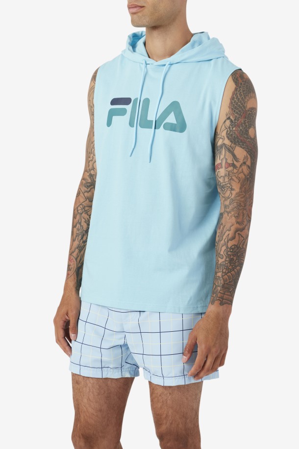 Petit Four/bayou/navy Zany Sudadera Con Capucha Sin Mangas Fila Outlets