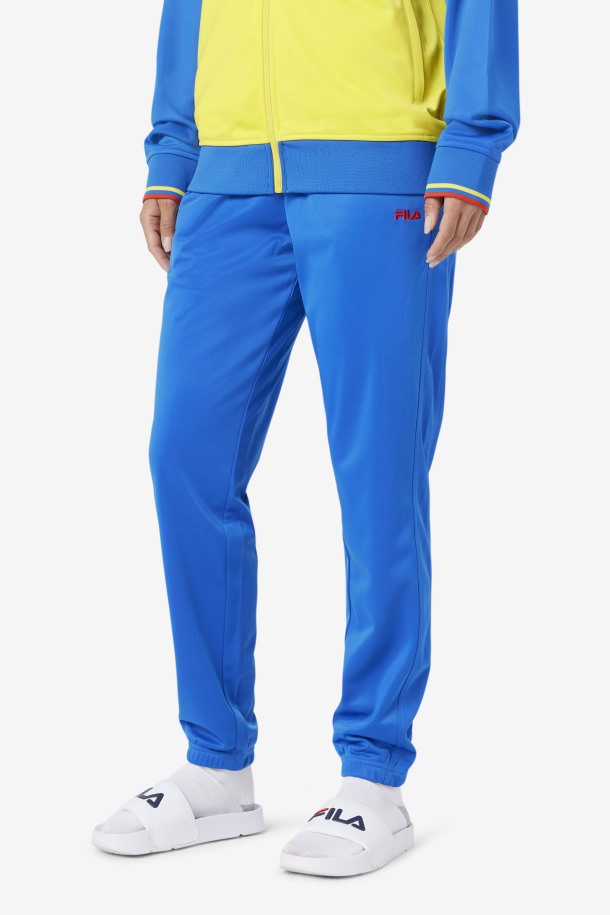Pantalón De Chándal Fila Outlets Colombia Lapis Blue/fiery Red
