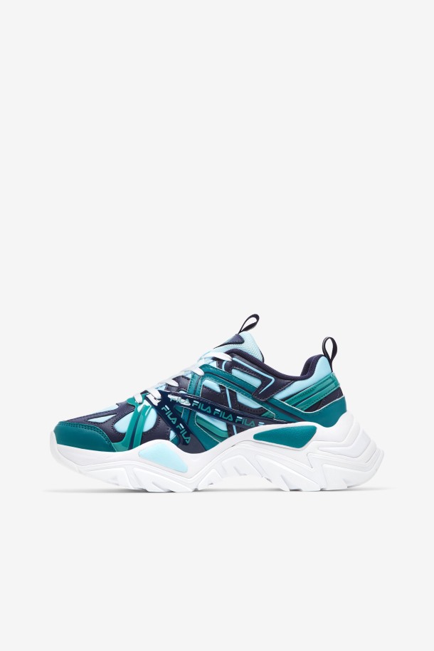 Zapatillas Fila Mujer Electrove 2 Azul Resplandor/lago Profundo/azul Marino