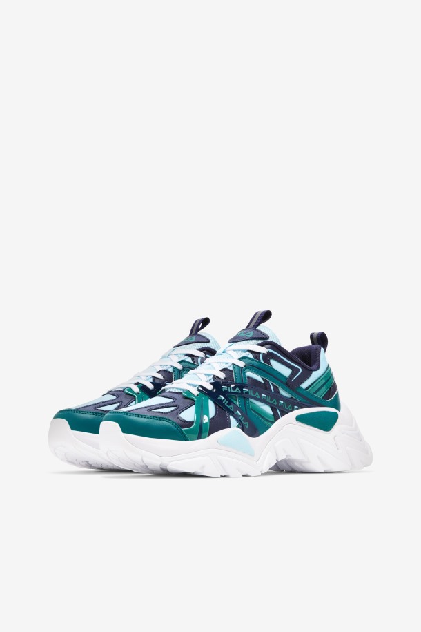 Zapatillas Fila Mujer Electrove 2 Azul Resplandor/lago Profundo/azul Marino