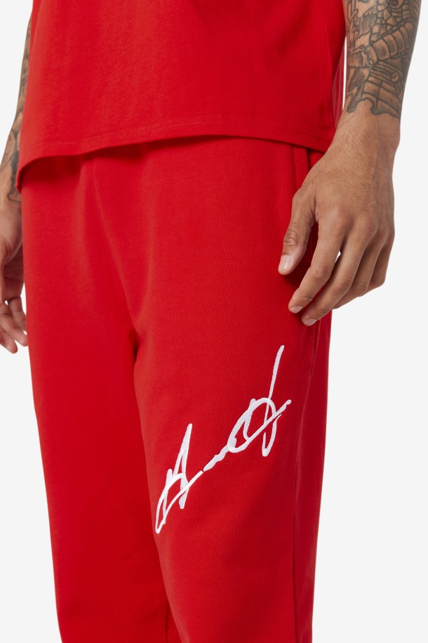 Rojo Fila Puntos De Venta Grant Hill Orson Pantalón