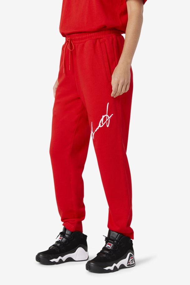 Rojo Fila Puntos De Venta Grant Hill Orson Pantalón