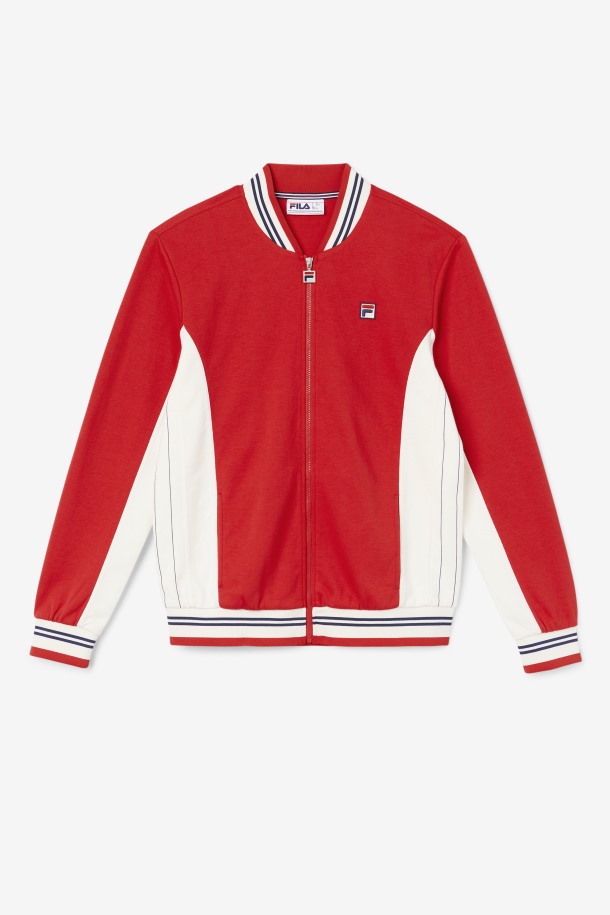 Chaqueta Settanta Rojo/gardenia/marino Fila Outlet