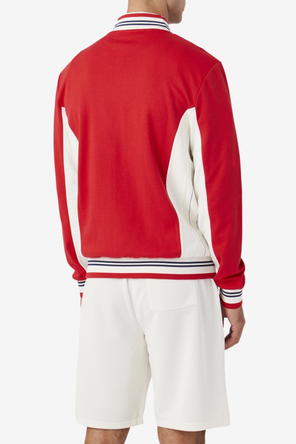 Chaqueta Settanta Rojo/gardenia/marino Fila Outlet
