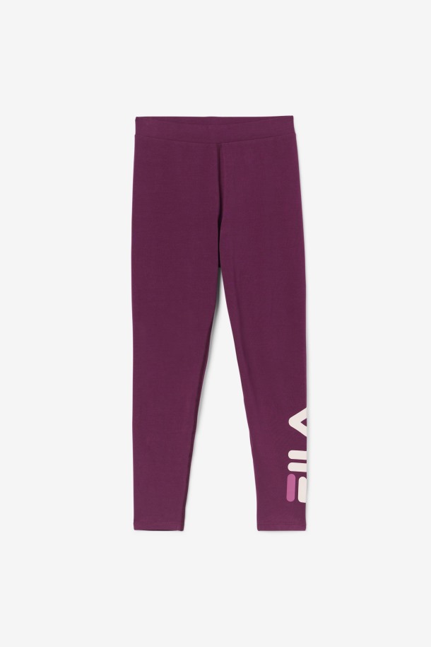 Elora Legging Fila Outlets Uva Vino/potpourri/rouge