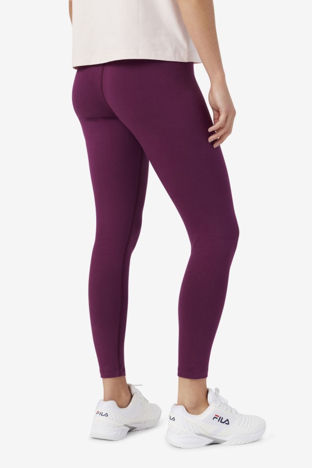Elora Legging Fila Outlets Uva Vino/potpourri/rouge
