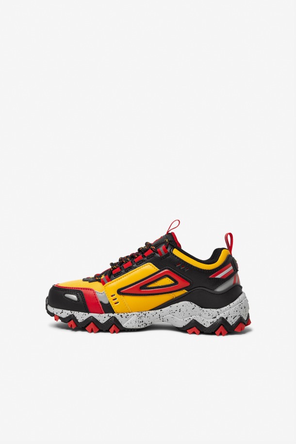 Fila Outlets Gold/black/red Niños Pequeños Oakmont Tr