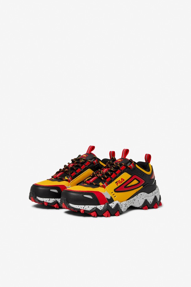 Fila Outlets Gold/black/red Niños Pequeños Oakmont Tr