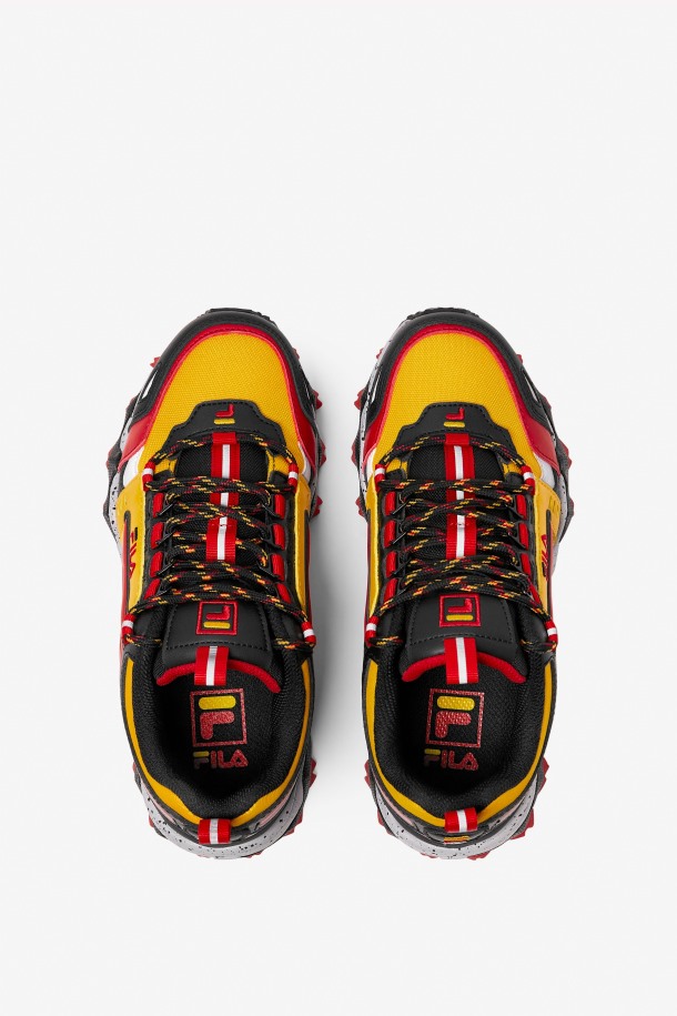 Fila Outlets Gold/black/red Niños Pequeños Oakmont Tr