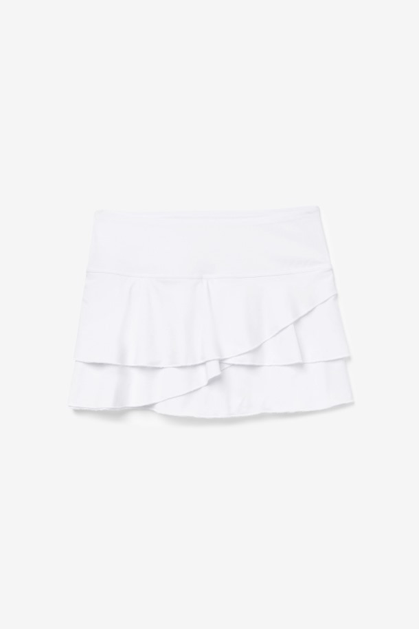 Pantalones Pickleball Con Estampado Escalonado Salidas Cola Blanco