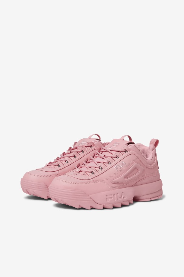 Zapatillas De Mujer Disruptor 2 Premium Fila Outlet Coral Blush