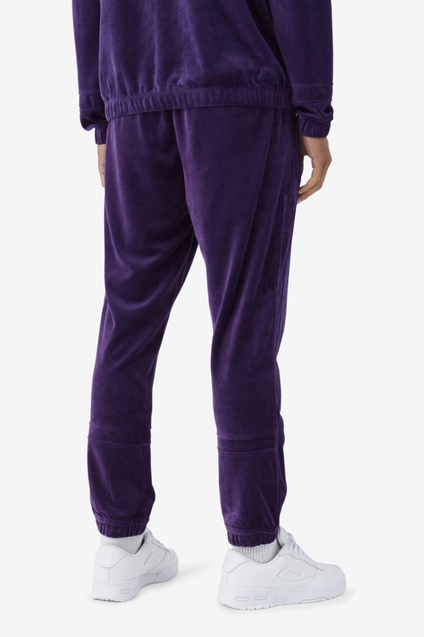 Fila Outlets Ravid Velour Pant Blackberry Cordial