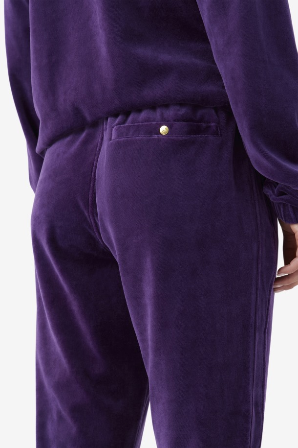 Fila Outlets Ravid Velour Pant Blackberry Cordial