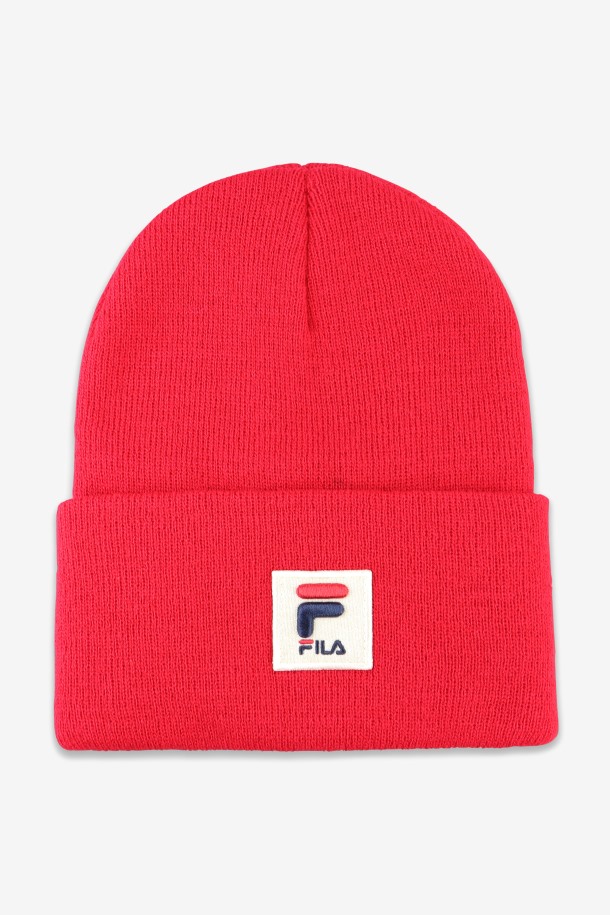 Fila Outlets Gorro Rojo Con Vuelta