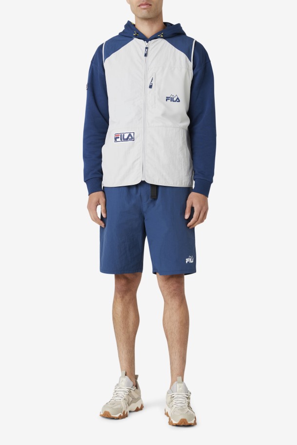 Fila Outlets Senuri Walking Short Azul Marino/amarillo/bayou