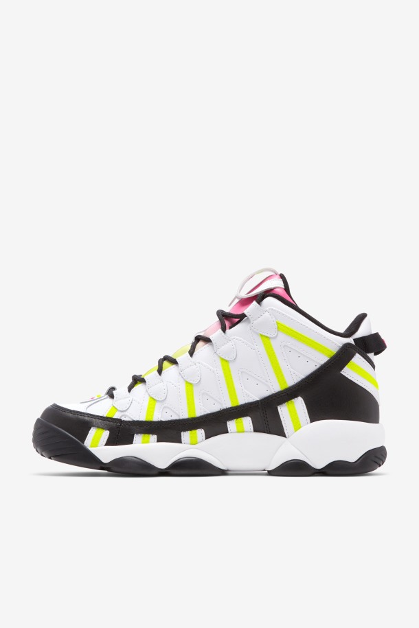 Fila Outlets Blanco/negro/amarillo Hombre Stackhouse Spaghetti