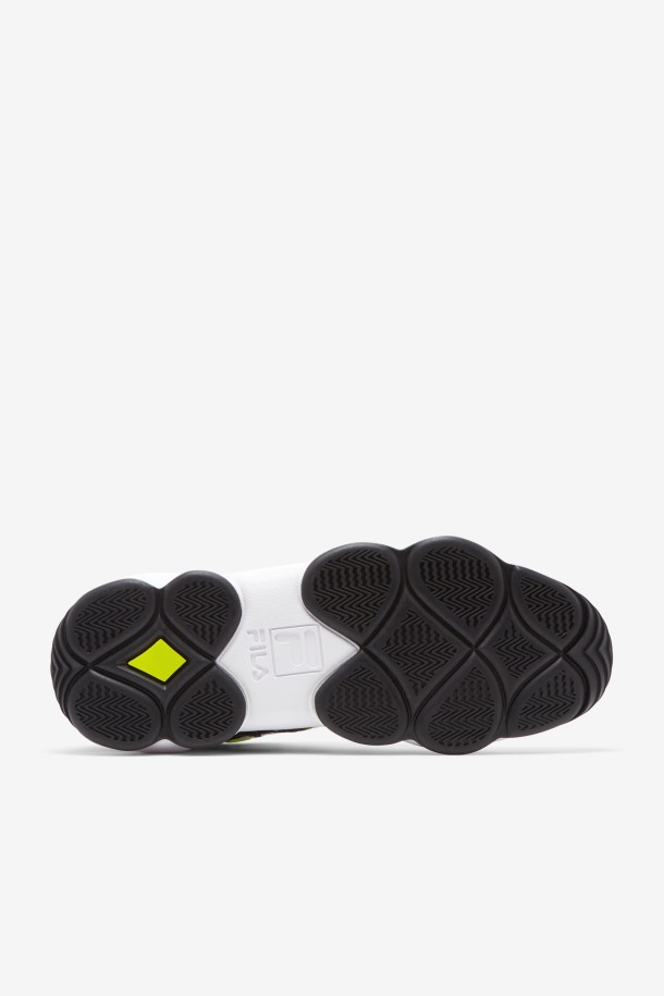 Fila Outlets Blanco/negro/amarillo Hombre Stackhouse Spaghetti