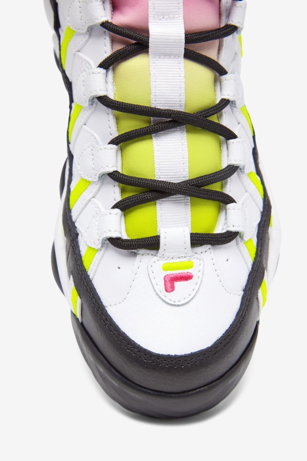 Fila Outlets Blanco/negro/amarillo Hombre Stackhouse Spaghetti