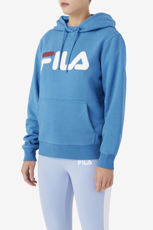 Fila Outlets Vallarta Azul/blanco/rhubarb Lucy Sudadera Con Capucha