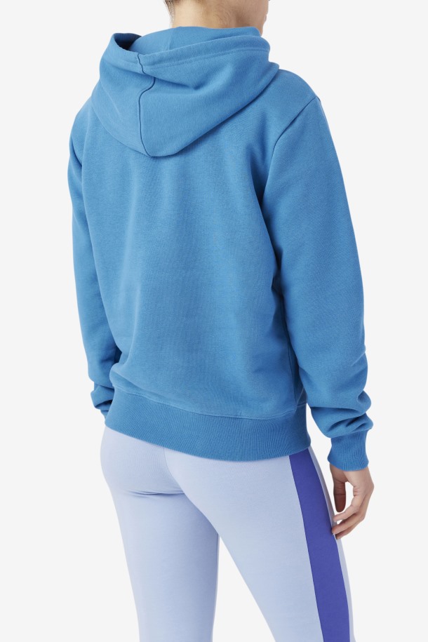 Fila Outlets Vallarta Azul/blanco/rhubarb Lucy Sudadera Con Capucha