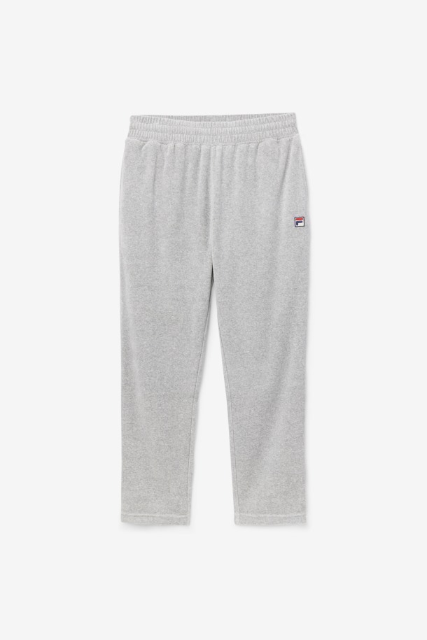 Pantalón Gris Jaspeado O-fit Velour Fila Outlet