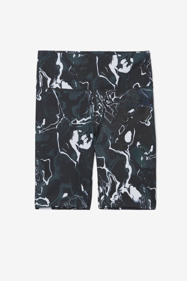Forza 8" Bike Short Black Marble Fila Outlets